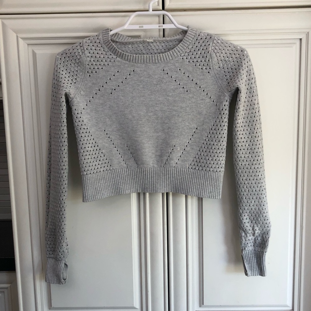 Ivivva by Lululemon crop girl’s sweater